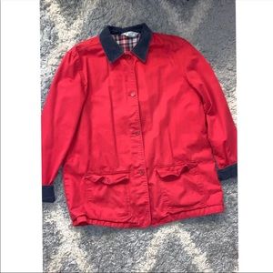 Red jacket